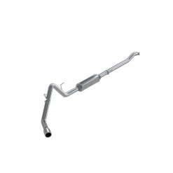 Alternative view of MBRP 2005-2007 Dodge Dakota 3.7/4.7L 3 Cat Back Single Side