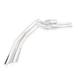Stainless Works 15-19 Ford F150 5.0L Legend Aftermark Connection Dual 3.5in Side Exit Polished Tips - Image 3