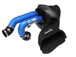 aFe 21-22 Ford F-150 Raptor V6-3.5L(tt) Momentum XP Cold Air Intake System Blue w/ Pro Dry S Filter - Image 3