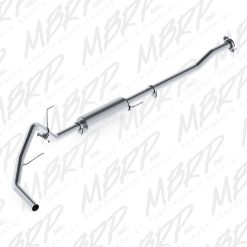 Alternative view of MBRP 2011-2014 Ford F150 5.0L RC-LB EC/CC-6.5/5.5 box 3in Cat Back Single Side AL P Series Exhaust