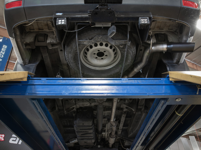 aFe Vulcan Series 3in 304SS DPF-Back Exhaust w/ Polished Tip 14-18 Mercedes-Benz Sprinter 2500 - Image 8