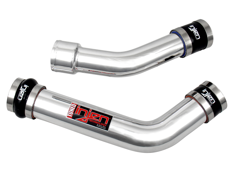 Injen 2009 Lancer Ralliart 2.0L Turbo Polished Upper Intercooler Pipe Kit - Image 2