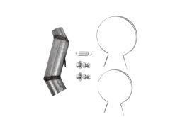 Alternative view of MBRP 00-06 Honda TRX 350FM FE TE TM Rancher Slip-On Exhaust System w/Sport Muffler