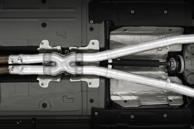 MBRP 15-Up Challenger 5.7L / 17-Up 6.2L/6.4L 3in Race Series Cat-Back w/ Quad Tips AS Exhaust - Image 5