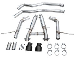 AWE Tuning 18-23 Dodge Durango SRT & Hellcat Track Edition Exhaust - Diamond Black Tips - Image 6
