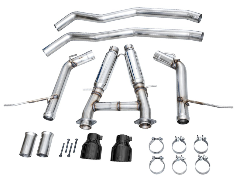 AWE Tuning 18-23 Dodge Durango SRT & Hellcat Track Edition Exhaust - Diamond Black Tips - Image 6