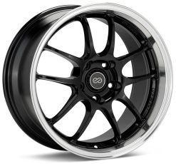 Enkei PF01 17x9 5x114.3 35mm Offset 75mm Hub Bore - White Machined - Image 3