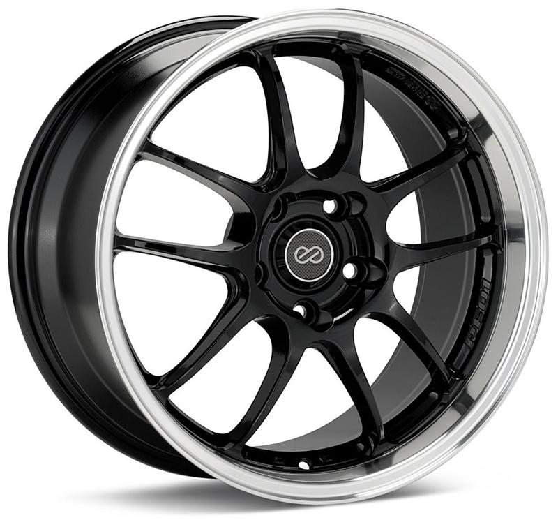 Enkei PF01 17x9 5x114.3 35mm Offset 75mm Hub Bore - White Machined - Image 3