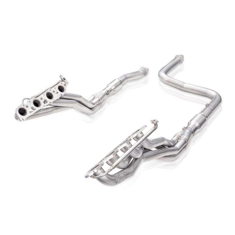 Stainless Works 2014+ Toyota Tundra 5.7L Headers 1-7/8in Primaries w/High-Flow Cats - Image 4