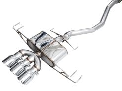 AWE Tuning 2024 Acura Integra Type S DE5 FWD Touring Edition Exhaust w/ Triple Chrome Silver Tips - Image 12