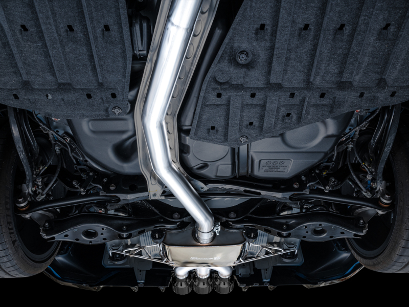 AWE Tuning 2023 Honda Civic Type R FL5 Touring Edition Exhaust w/ Triple Diamond Black Tips - Image 4