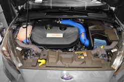 Injen16-18 Ford Focus RS Wrinkle Black Cold Air Intake - Image 6