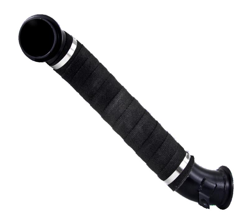 MBRP 2004.5-2010 Chev/GMC 6.6L Duramax 3in Turbo Down Pipe Black - Image 4