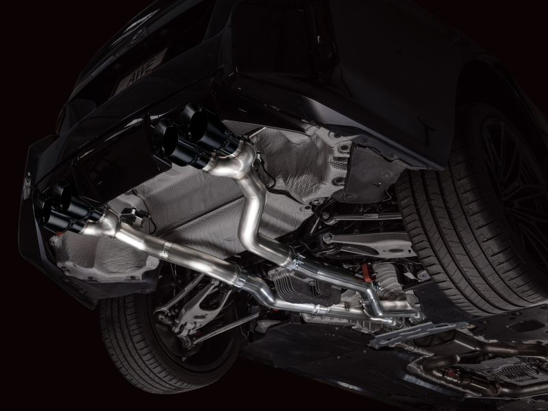 AWE Tuning 23-24 BMW G87 M2 Track Edition Exhaust - Diamond Black Tips - Image 15