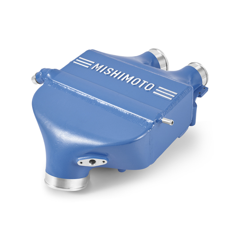 Mishimoto 15-20 BMW F8X M3/M4 Performance Air-to-Water Intercooler Power Pack - Yas Marina Blue - Image 4