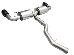 AWE 19-23 BMW 330i / 21-23 BMW 430i Base G2X Touring Axle Back Exhaust - Diamond Black - Image 7