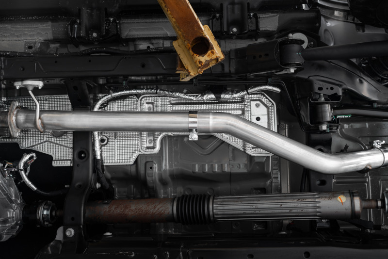 MBRP 2021+ Ford Bronco 2.3L/2.7L EcoBoost 3in Aluminized Steel Catback Exhaust - Image 5