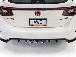 AWE Tuning 2023 Honda Civic Type R FL5 Touring Edition Exhaust w/ Triple Chrome Silver Tips - Image 22
