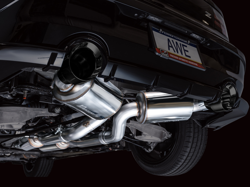 AWE 2023 Nissan Z RZ34 RWD Touring Edition Catback Exhaust System w/ Diamond Black Tips - Image 17