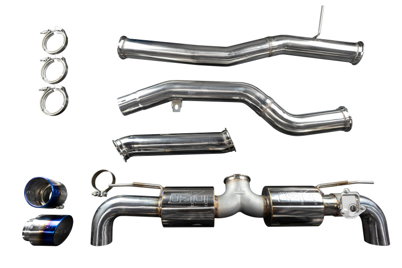 Injen 20-21 Toyota Supra 3.0L Turbo 6cyl SS Cat-Back Exhaust w/ Burnt Tips - Image 7