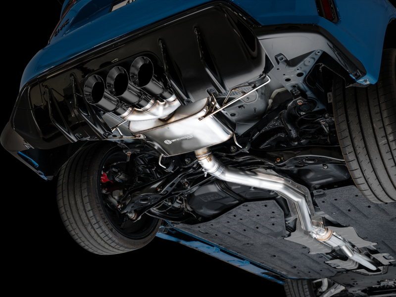 AWE Tuning 2023 Honda Civic Type R FL5 Touring Edition Exhaust w/ Triple Diamond Black Tips - Image 6