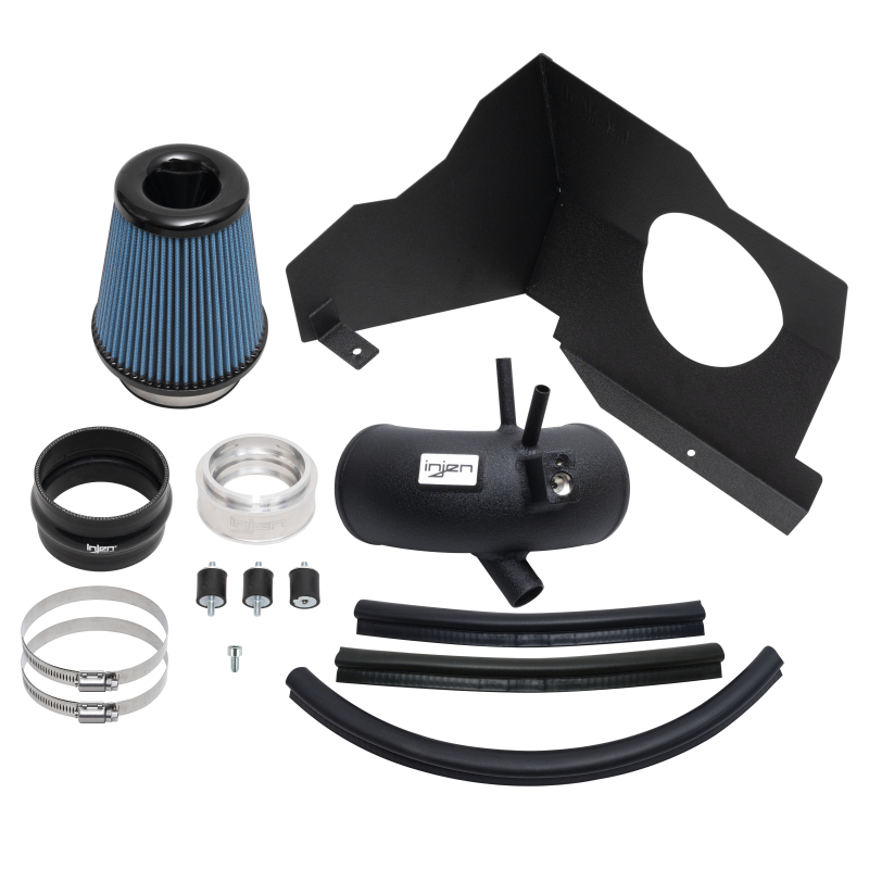 Injen 22-23 Kia Stinger 2.5L Turbo L4 Wrinkle Black Short Ram Tuned Intake System - Image 2