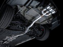 AWE Tuning 2024 Acura Integra Type S DE5 FWD Track Edition Exhaust w/ Triple Chrome Silver Tips - Image 14