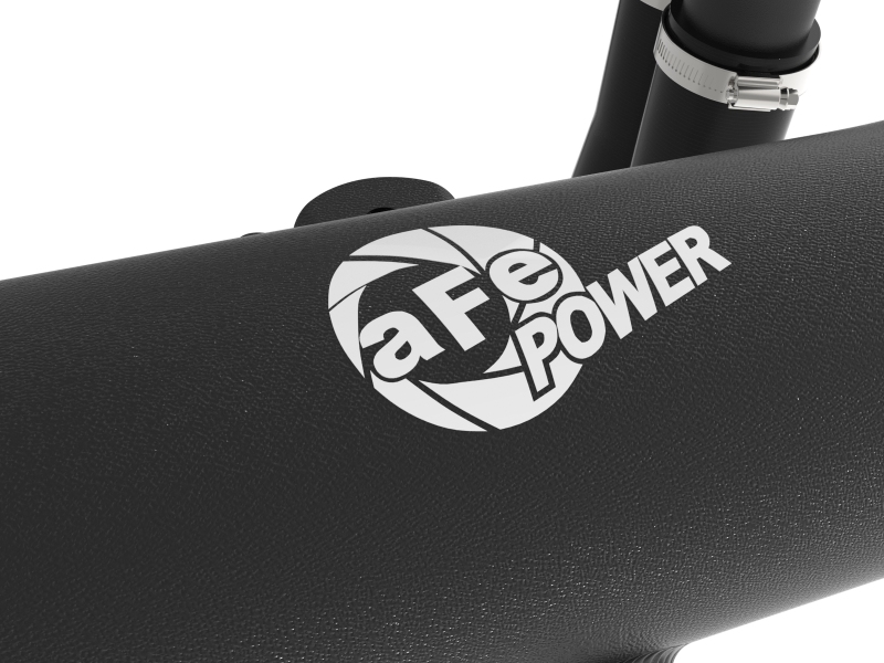 aFe 22-24 Ford Bronco Raptor BladeRunner 2-1/4in Aluminum Hot Charge Pipe Black - Image 2
