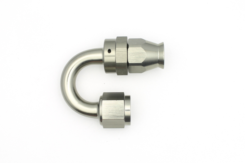 DeatschWerks 8AN Female Swivel 180-Degree Hose End PTFE (Incl. 1 Olive Insert) - Image 4