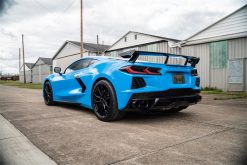 Corsa 20-23 Chevrolet Corvette C8 RWD 3in Valved Cat-Back w/ 4.5in Carbon Fiber Black PVD - Image 6
