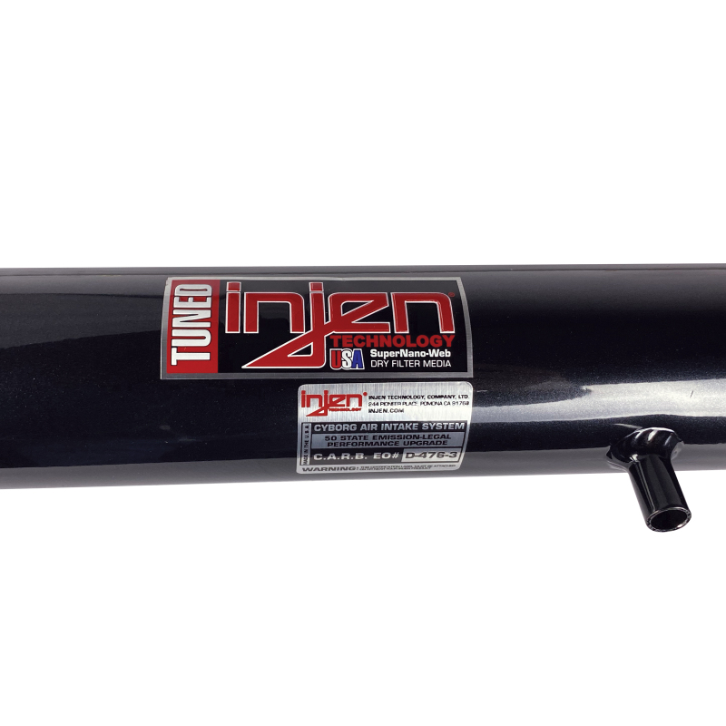 Injen 96-00 Honda Civic CX/DX/LX L4 1.6L Black IS Short Ram Cold Air Intake - Image 3