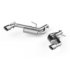 MBRP 16-19 Chevrolet Camaro 2.5in Aluminum Non NPP Axle Back Exhaust System - 4in Dual Wall Tips - Image 3