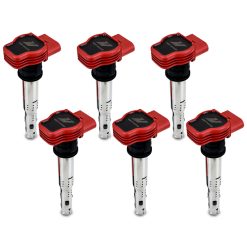 Alternative view of Mishimoto 06-08 VW/Audi Six Cylinder Ignition Coil Set