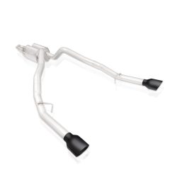 Alternative view of Stainless Works 2019+ Ram Legend Catback With Black Tips