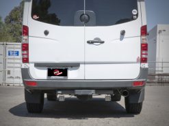 Alternative view of aFe Vulcan Series 3in 304SS DPF-Back Exhaust 10-25 MB Sprinter 2500/3500 V6-3.0L w/ Black Tips
