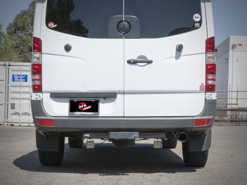 aFe Vulcan Series 3in 304SS DPF-Back Exhaust 10-25 MB Sprinter 2500/3500 V6-3.0L w/ Black Tips - Image 2