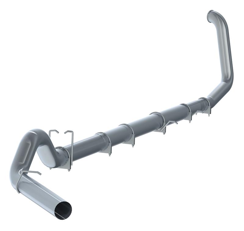 MBRP F-250/350 7.3L all models 5in Turbo Back Single Side Exit No Muffler AL - Image 2
