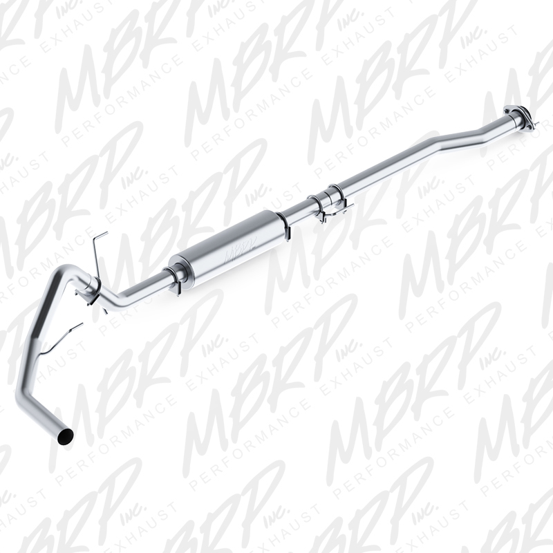 MBRP 2011-2014 Ford F150 V6 EcoBoost 3in Cat Back Single Side AL P Series Exhaust - Image 2