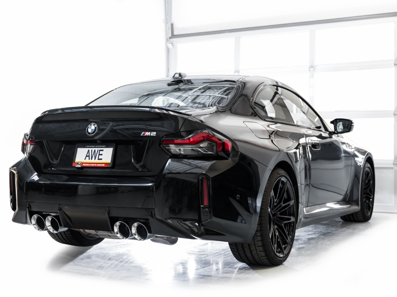 AWE Tuning 23-24 BMW G87 M2 SwitchPath Edition Exhaust - Chrome Silver Tips - Image 5