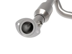 Alternative view of aFe Toyota Tacoma 05-15 V6-4.0L Twisted Steel Y-Pipe w/ Cat