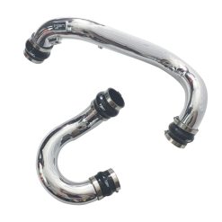 Injen 18-19 Audi S4/S5 (B9) V6 3.0L Turbo Polished Intercooler Piping - Image 5