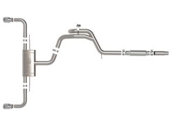 aFe Gemini XV 3in to 2 1/2in 304 SS Cat-Back Exhaust 22-23 Volkswagen GTI (MK8) 2.0L w/Polished Tips - Image 3