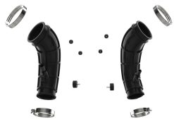 Alternative view of aFe Power 22-24 Toyota Land Cruiser (J300) / 22-24 Toyota Tundra V6-3.4L (tt) Turbo Inlet Pipes