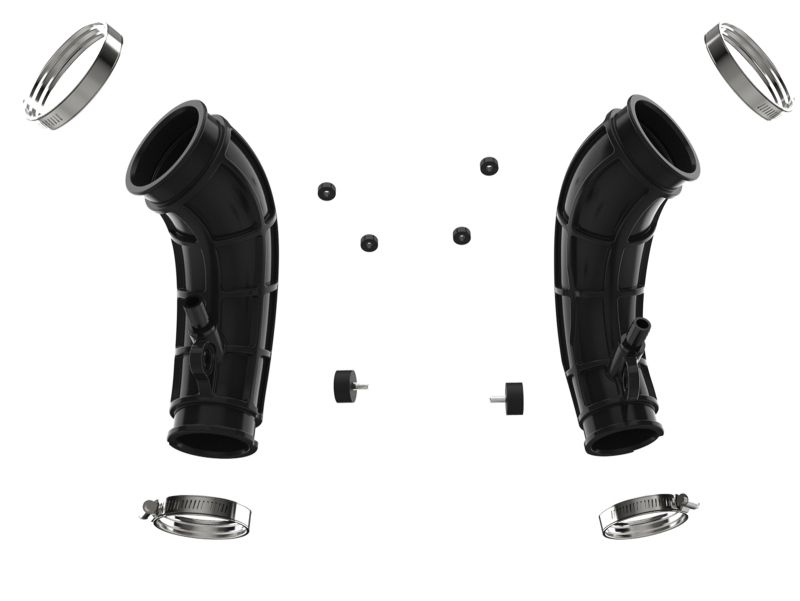 aFe Power 22-24 Toyota Land Cruiser (J300) / 22-24 Toyota Tundra V6-3.4L (tt) Turbo Inlet Pipes - Image 2