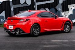 MBRP 13-16 Subaru BRZ 2.0L/ 2.4L 3in Dual Split Rear Cat Back w/CF Tips- T304 - Image 2