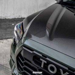 Seibon 22-23 Toyota Tundra OE Style Carbon Fiber Hood - Image 12
