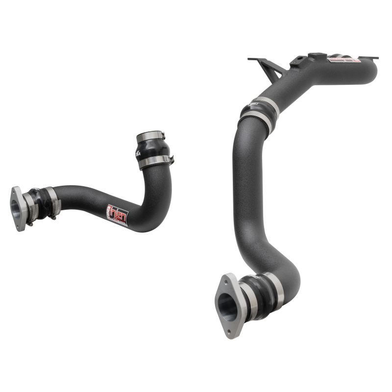 Injen 22-23 Honda/Acura Civic/Si/Integra 1.5L Turbo Aluminum Intercooler Pipe Kit - Wrinkle Black - Image 4