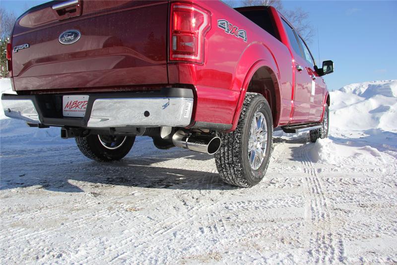 MBRP 2015 Ford F-150 2.7L / 3.5L EcoBoost 4in Cat Back Single Side T304 Exhaust System - Image 5