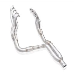 Stainless Works 15-19 Chevrolet Tahoe Headers 5.3L 1-7/8in Primaries High-Flow Cats 3in Leads Y-Pipe - Image 4