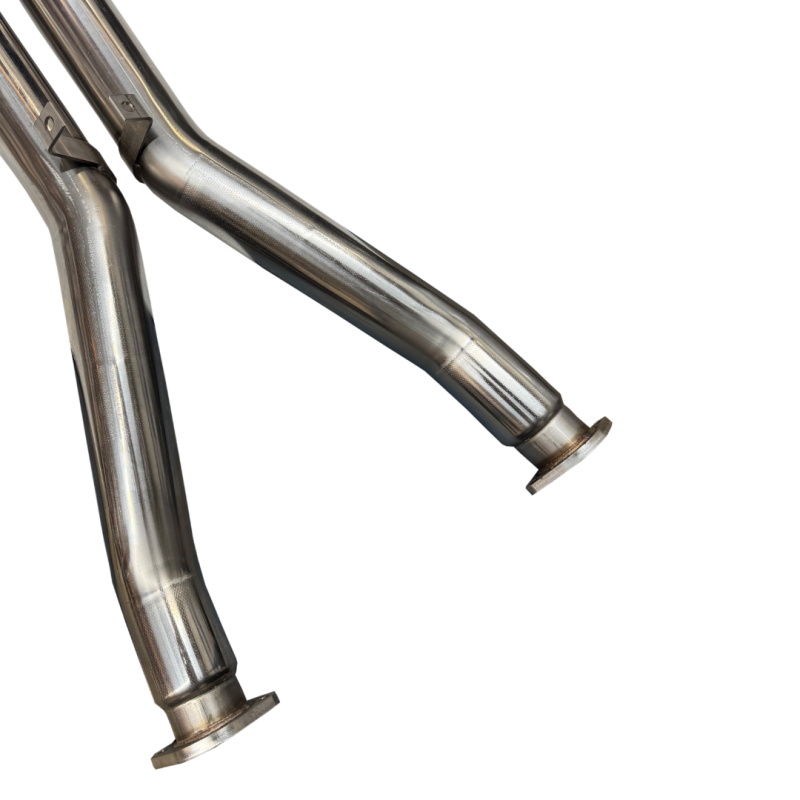 Kooks 97-04 Chevy Corvette 3in. x 2-1/2in. SS Catted X-Pipe - Image 3